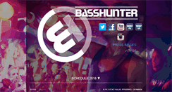 Desktop Screenshot of basshunter.se