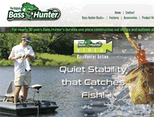 Tablet Screenshot of basshunter.com